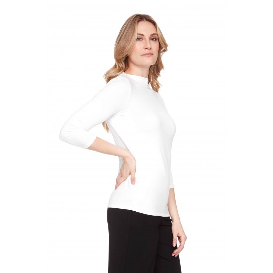 Up! - 3/4 Sleeve Top - Cloud