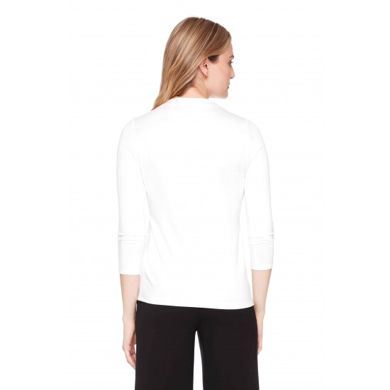 Up! - 3/4 Sleeve Top - Cloud