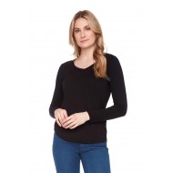 Up! - Long Sleeve Top - Black