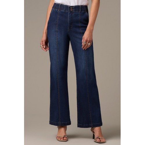 Wit & Wisdom - Emma Skyrise Wide Leg Jeans - Indigo