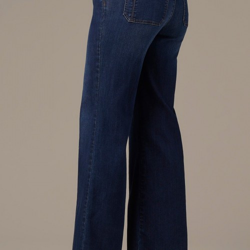 Wit & Wisdom - Emma Skyrise Wide Leg Jeans - Indigo