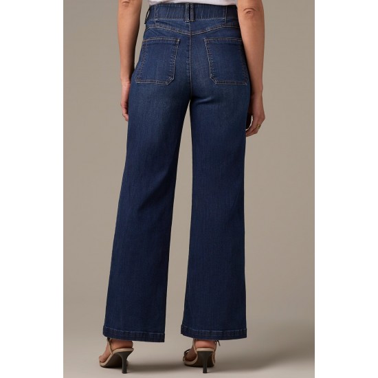 Wit & Wisdom - Emma Skyrise Wide Leg Jeans - Indigo