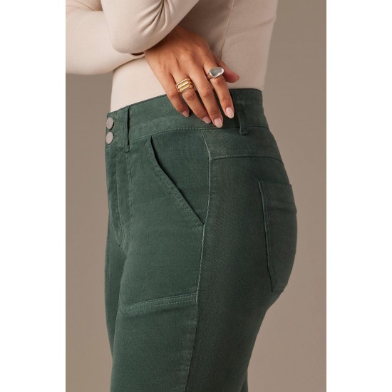 Wit & Wisdom - Madison High Rise Utility Boot - Dusty Spruse