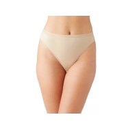 Wacoal - Understated Cotton Hi-Cut 879362 - Sand