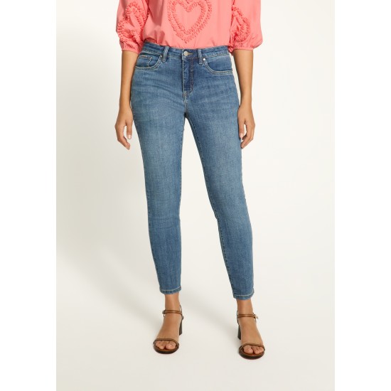 French Dressing - Olivia Slim Ankle - Medium Wash