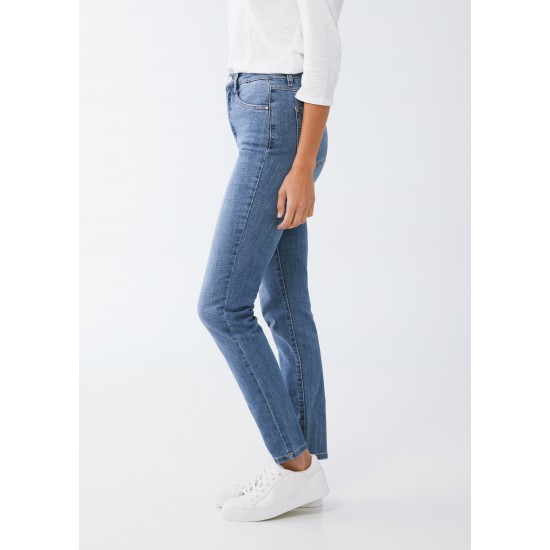 French Dressing - Suzanne Slim Straight Leg - Medium Wash