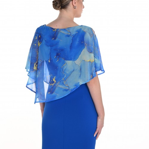 Frank Lyman - Knit Dress #258162 - Royal Blue