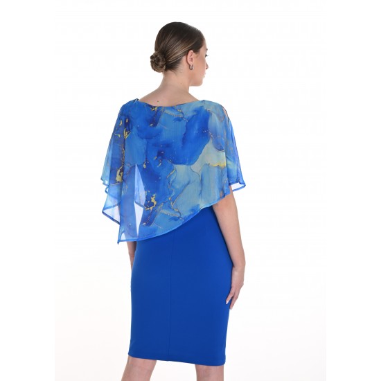 Frank Lyman - Knit Dress #258162 - Royal Blue