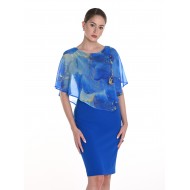 Frank Lyman - Knit Dress #258162 - Royal Blue