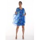 Frank Lyman - Woven Dress #258165 - Royal Blue