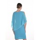 Frank Lyman - Knit Dress #258276 - Turquoise