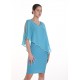 Frank Lyman - Knit Dress #258276 - Turquoise