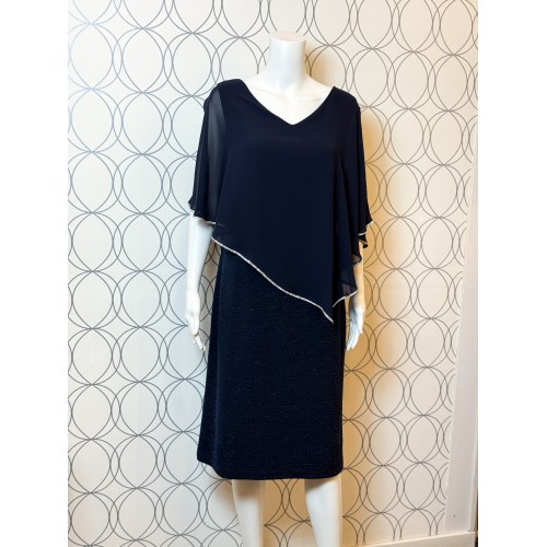 Frank Lyman - Woven Dress #258276 - Midnight