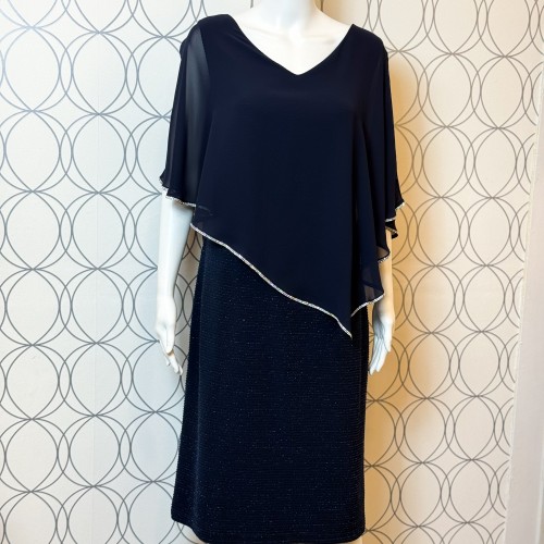 Frank Lyman - Woven Dress #258276 - Midnight