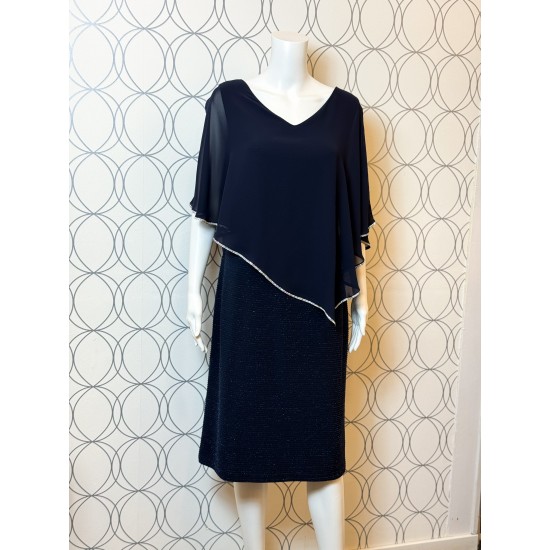 Frank Lyman - Woven Dress #258276 - Midnight