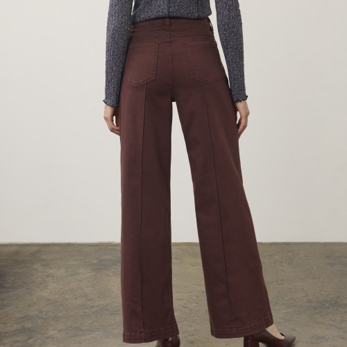 French Dressing - Olivia Wide Leg - Fig