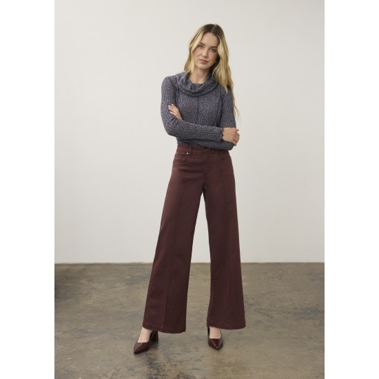 French Dressing - Olivia Wide Leg - Fig