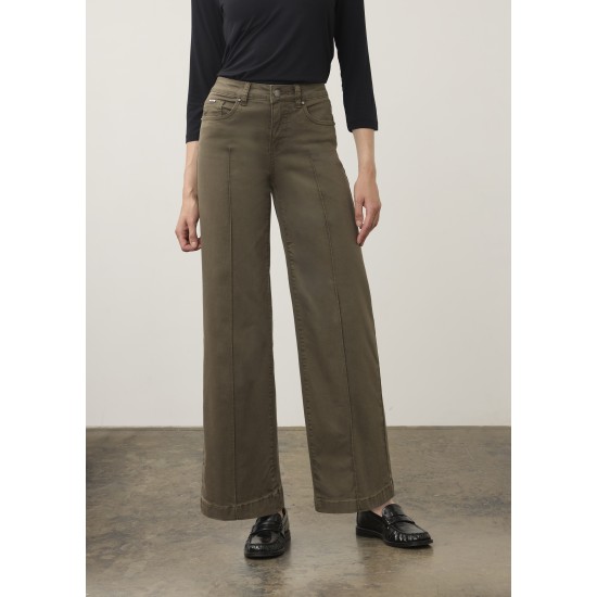 French Dressing - Olivia Wide Leg - Olive