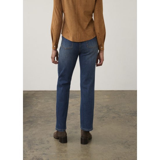 French Dressing - Pull-On Straight Ankle - Dark Blue