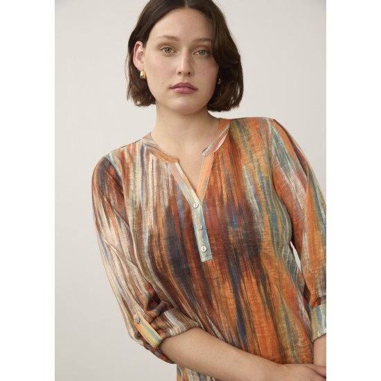 French Dressing - Henley Top - Heat