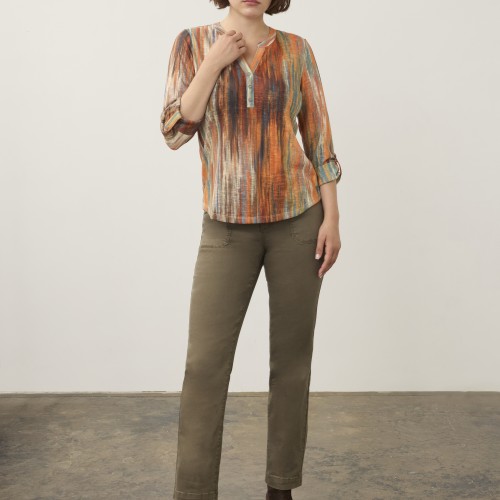French Dressing - Henley Top - Heat