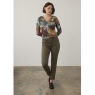 French Dressing - Olivia Slim Ankle - Olive