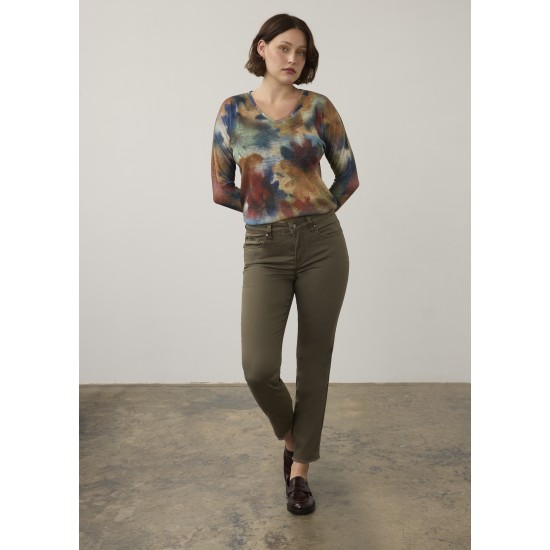 French Dressing - Olivia Slim Ankle - Olive