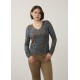 French Dressing - Kingston Long Sleeve V Neck Top - Kingston