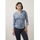 French Dressing - Henley Top - Gravity Indigo