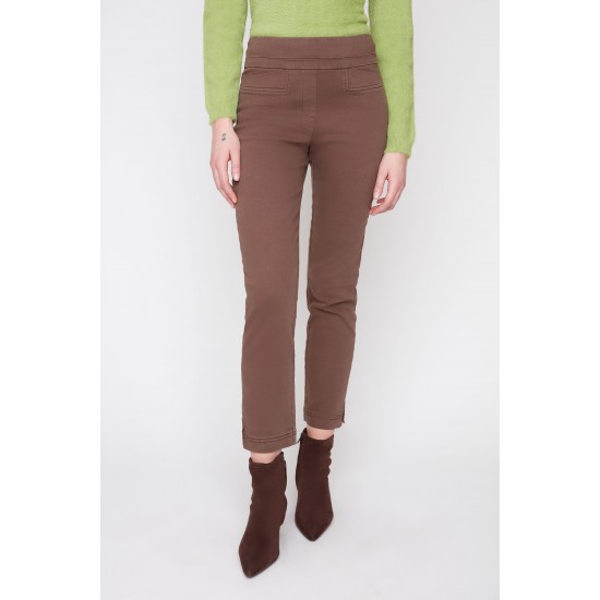 Renuar - Woven Pant - Chocolate