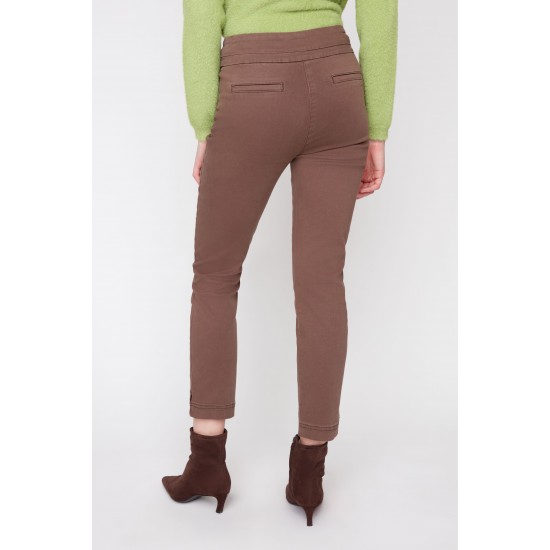 Renuar - Woven Pant - Chocolate