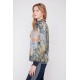 Renuar - Woven Blouse -  Olive Combination