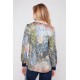 Renuar - Woven Blouse -  Olive Combination