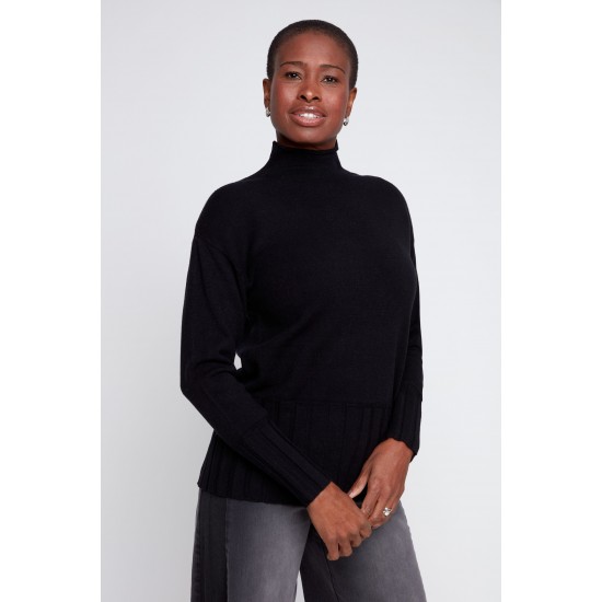 Renuar -  Knit Sweater - Black