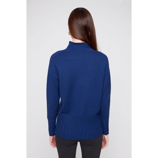 Renuar -  Knit Sweater - Royal