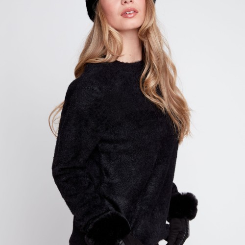 Renuar -  Knit Sweater -  Black