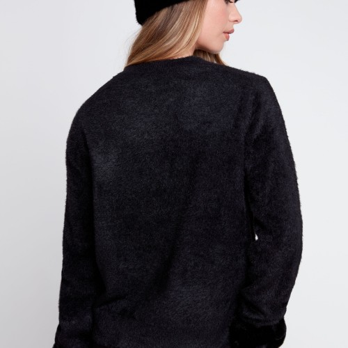 Renuar -  Knit Sweater -  Black