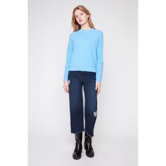 Renuar -  Knit Sweater -  Blue