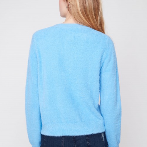 Renuar -  Knit Sweater -  Blue