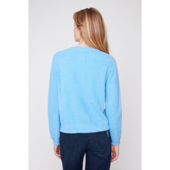 Renuar -  Knit Sweater -  Blue