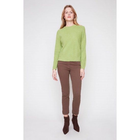 Renuar -  Knit Sweater -  Matcha