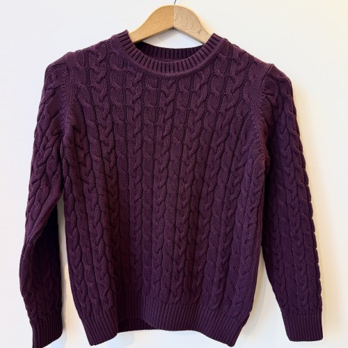 Skovhuus - Pullover Sweater Round Neck - Blackberry
