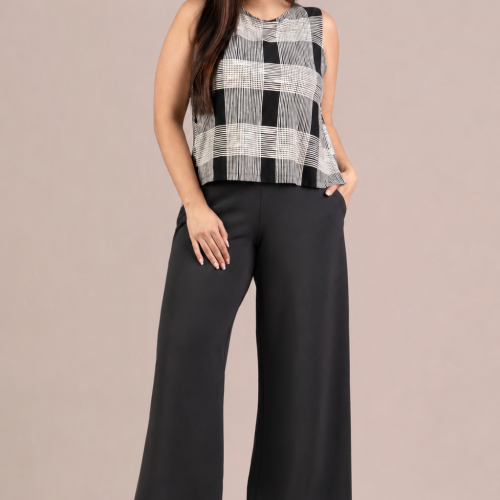 Sympli Nu Flared Shell Print