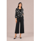 Sympli Bellezza Zip Jacket Print Cashew Splatter
