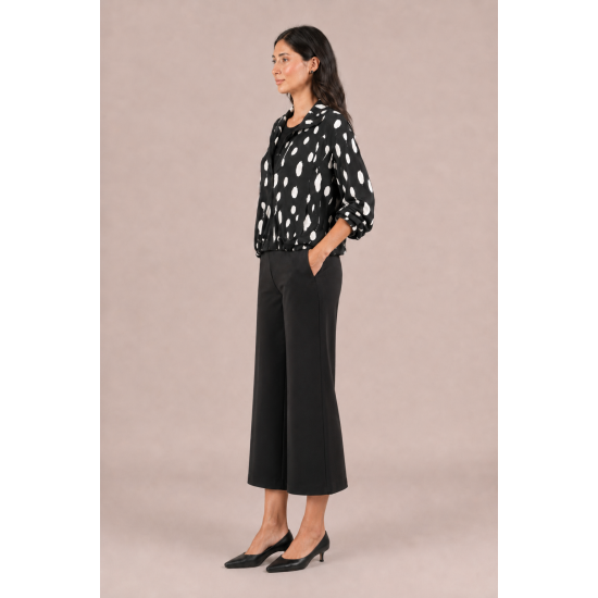 Sympli Bellezza Zip Jacket Print Cashew Splatter