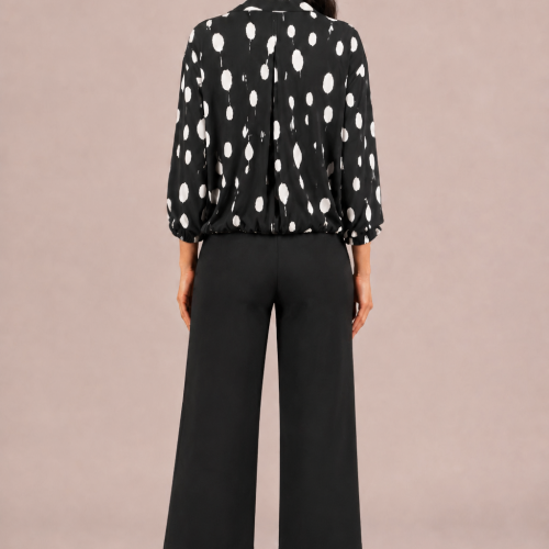 Sympli Bellezza Zip Jacket Print Cashew Splatter
