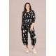 Sympli Narrow Lantern Pant Print Cashew Splatter