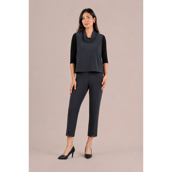 Sympli Narrow Hepburn Ankle Pant Graphite