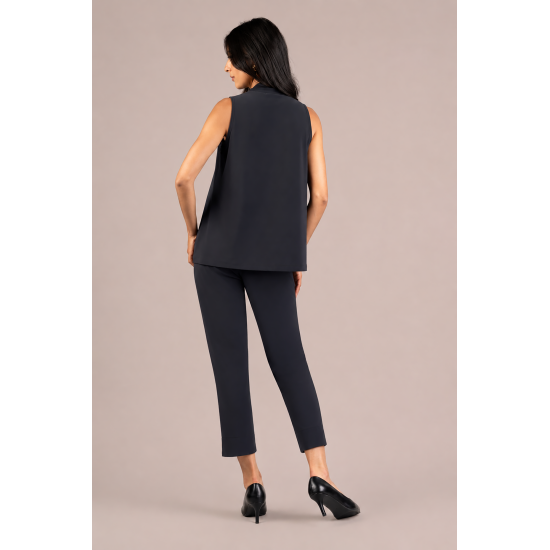 Sympli Narrow Hepburn Ankle Pant Graphite