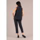 Sympli Narrow Hepburn Ankle Pant Graphite